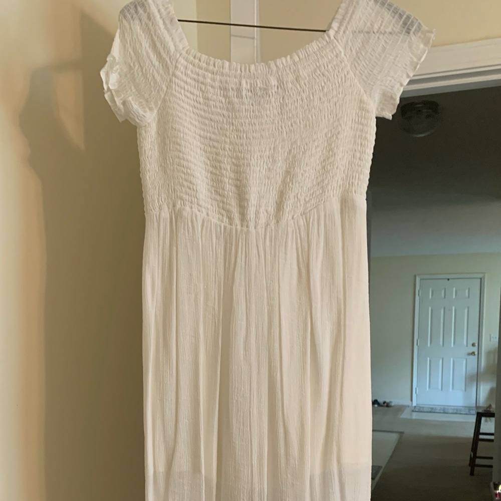 White dress